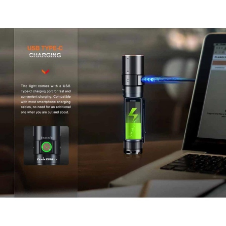 Φακοί Χειρός Fenix E28R V2.0 Flashlight 1700 Lumens