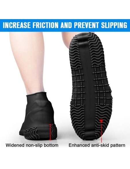 Γαλότσες Αδιάβροχο Κάλυμμα Παπουτσιών Σιλικόνης