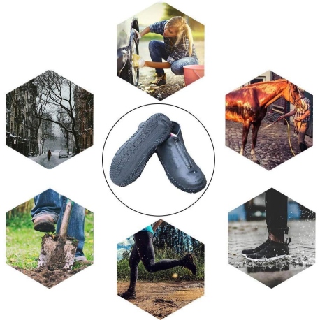 Γαλότσες Αδιάβροχο Κάλυμμα Παπουτσιών Σιλικόνης