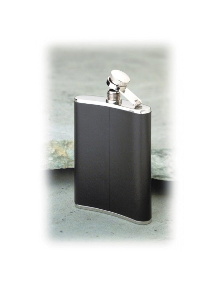 Hydration - Thermos - Bottles Leather Hip Flask 180ml