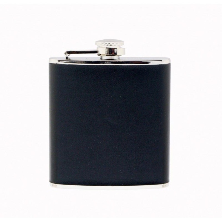 Hydration - Thermos - Bottles Leather Hip Flask 120ml