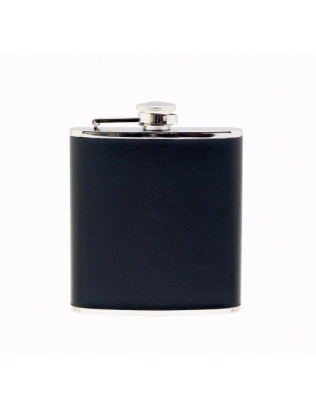 Hydration - Thermos - Bottles Leather Hip Flask 120ml
