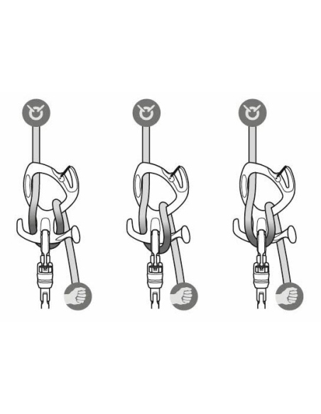 Ascenders - Descenders Petzl Pirana Guide Descender