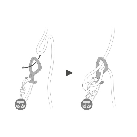 Ascenders - Descenders Petzl Pirana Club Descender