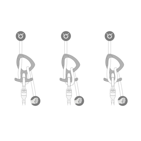 Ascenders - Descenders Petzl Pirana Club Descender