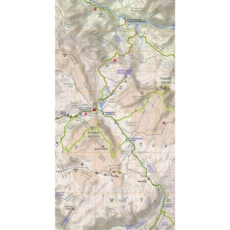 Maps Zagori - Valia Kalda - Metsovo Hiking Map