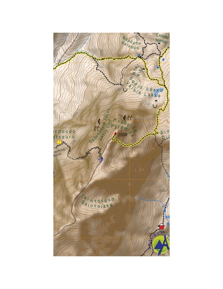 Maps Giona - Vardousia Hiking Map