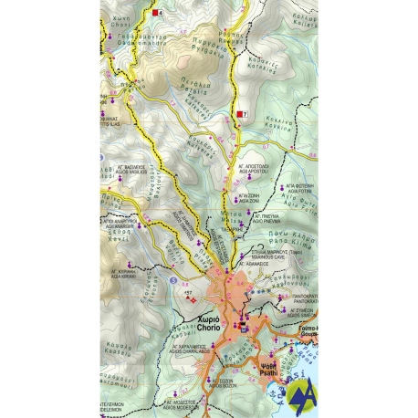 Maps Milos - Kimolos - Polyaigos Hiking Map Maps Milos - Kimolos - Polyaigos Hiking Map