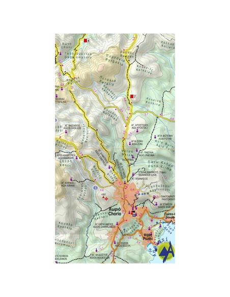 Maps Milos - Kimolos - Polyaigos Hiking Map