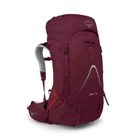 Hiking Backpacks Osprey Women's Aura AG LT 65 Antidote Purple