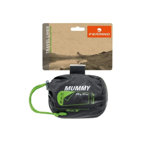 Sleeping Bag Inlets & Liners Ferrino Travel Liner Mummy