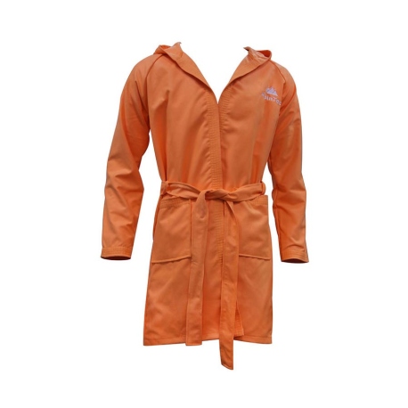 Kids Microfiber Bathrobe Orange