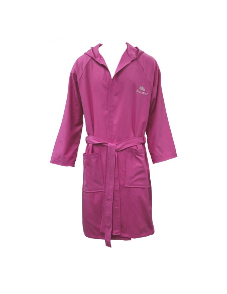 Traveling Towels Kids Microfiber Bathrobe Pink