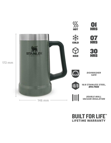 Hydration - Thermos - Bottles Stanley Adventure Vacuum Steel Stein 0.7L