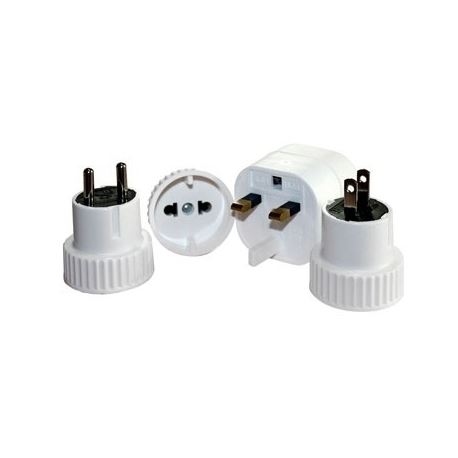 Relags Steckeradapter 'Welt Set', 4 Adapter