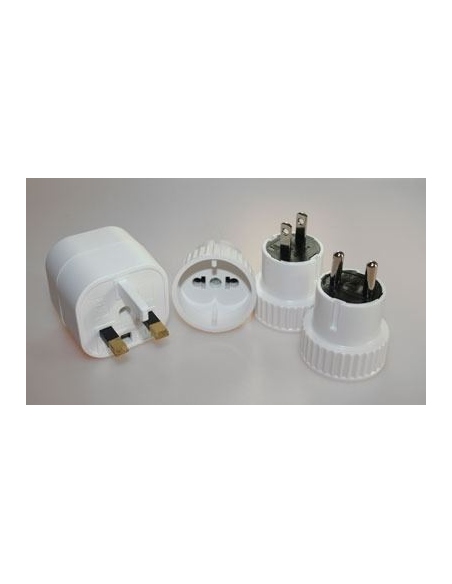 Miscellaneous Relags Steckeradapter 'Welt Set', 4 Adapter