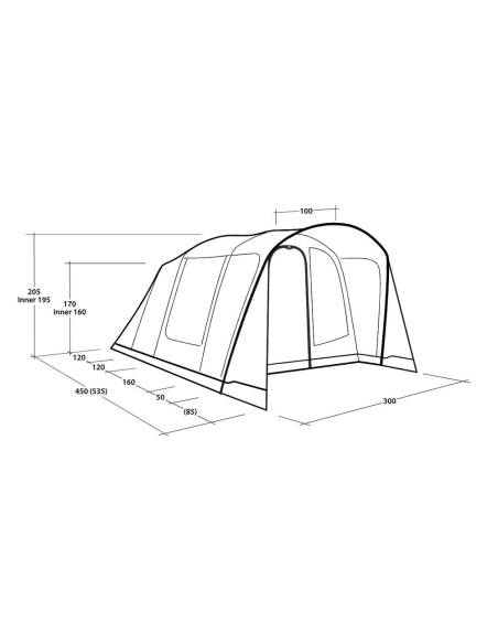 Αντίσκηνα / Σκηνές Outwell Sunhill 5 Air Tent