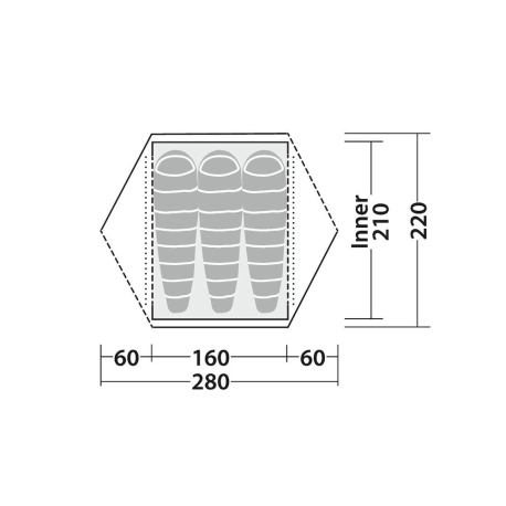 Αντίσκηνα Ορειβασίας Robens Boulder 3 Tent