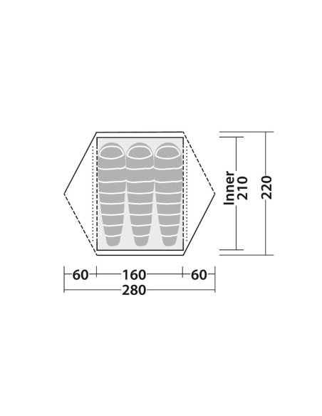 Αντίσκηνα Ορειβασίας Robens Boulder 3 Tent