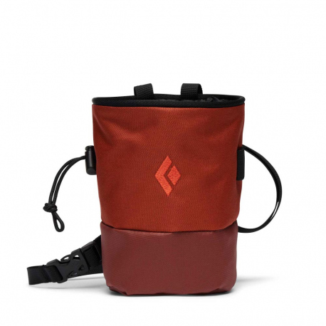 Θήκες Μαγνησίας Black Diamond Mojo Zip Chalk Bag Burnt Sienna