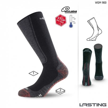 WSM 900 woolen warm trekking socks