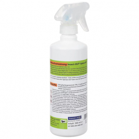 Εντομοαπωθητικά Insect-OUT Spider Spray 500ml