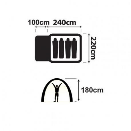 Tents Oztrail Genesis 4V Tent