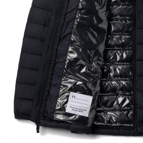 Τζάκετς Columbia Boys Powder Lite II Hooded Jacket Black