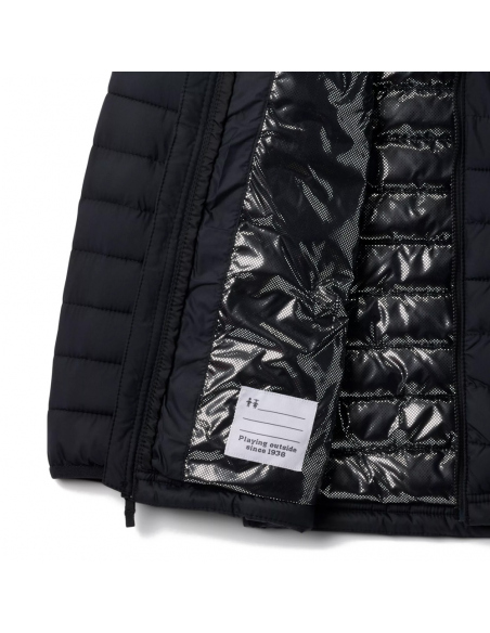 Τζάκετς Columbia Boys Powder Lite II Hooded Jacket Black