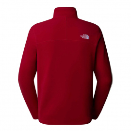 Φλις The North Face Men's 100 Glacier 1/4 Zip Red 2