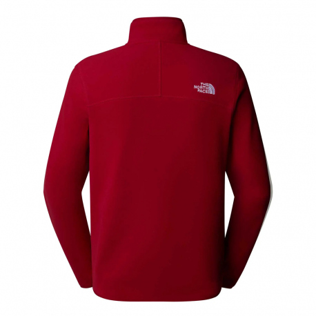 Fleece The North Face Men's 100 Glacier 1/4 Zip Red
