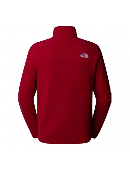 Fleece The North Face Men's 100 Glacier 1/4 Zip Red