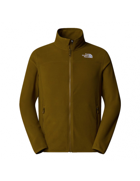 Fleece The North Face Men's 100 Glacier Full Zip Moss