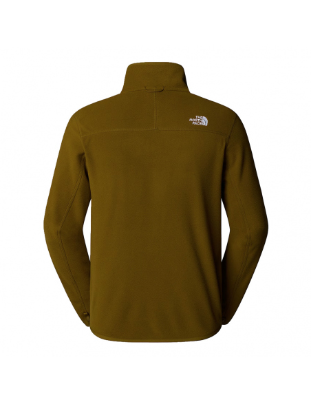 Φλις The North Face Men's 100 Glacier Full Zip Moss