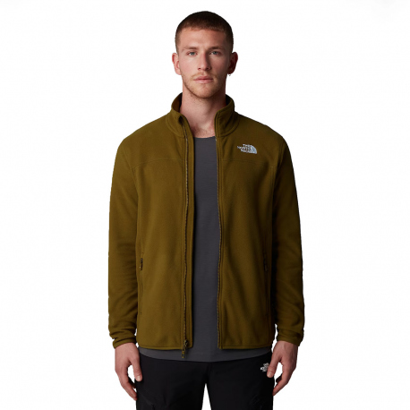 Φλις The North Face Men's 100 Glacier Full Zip Moss