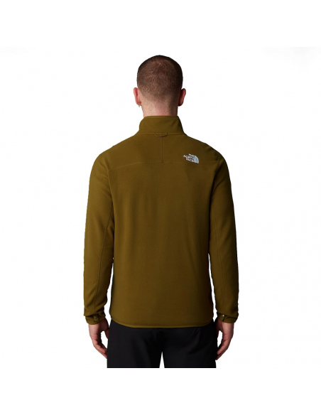 Φλις The North Face Men's 100 Glacier Full Zip Moss