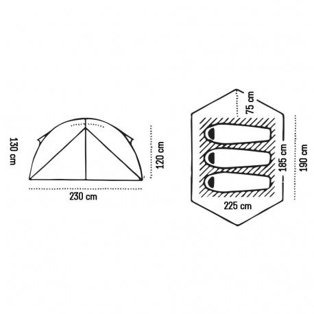 Αντίσκηνα Ορειβασίας Salewa Puez 3P Tent