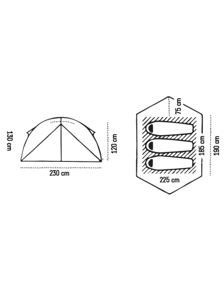 Αντίσκηνα Ορειβασίας Salewa Puez 3P Tent