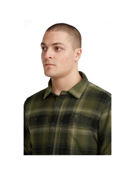Πουκάμισα O'Neill Men's Flannel Check Shirt Green