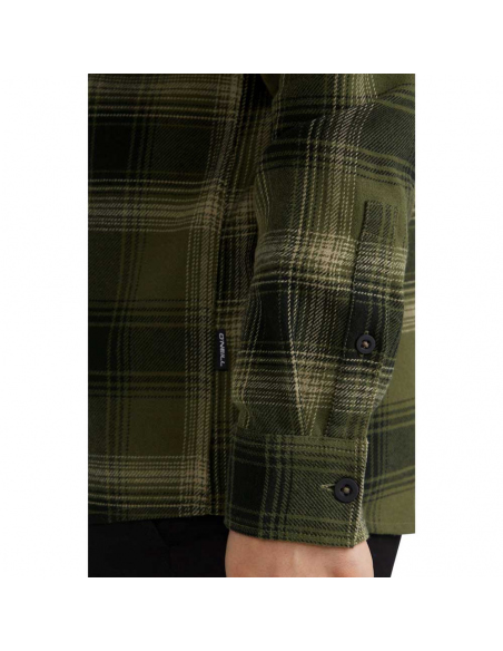 Πουκάμισα O'Neill Men's Flannel Check Shirt Green