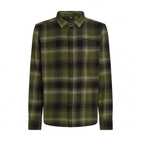 Πουκάμισα O'Neill Men's Flannel Check Shirt Green