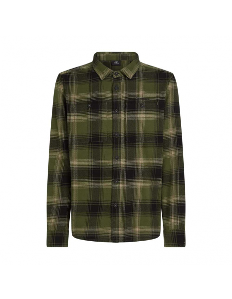 Πουκάμισα O'Neill Men's Flannel Check Shirt Green