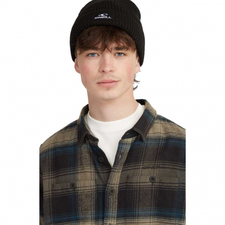 Πουκάμισα O'Neill Men's Flannel Check Shirt Black