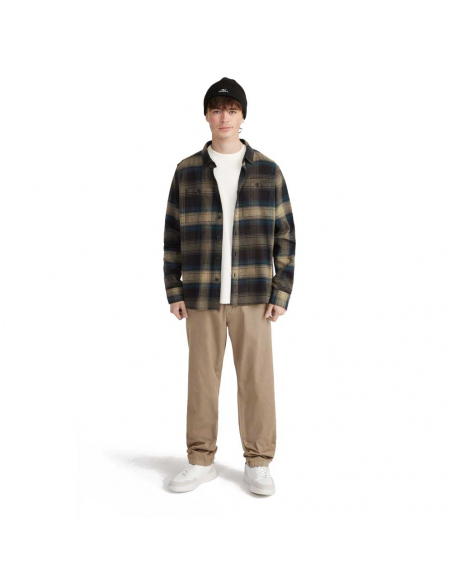 Πουκάμισα O'Neill Men's Flannel Check Shirt Black