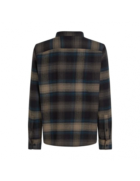 Πουκάμισα O'Neill Men's Flannel Check Shirt Black