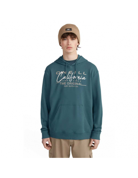 Long-Sleeved O'Neill Men's Cali Original Hoodie Steel