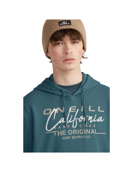 Long-Sleeved O'Neill Men's Cali Original Hoodie Steel