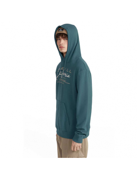 Long-Sleeved O'Neill Men's Cali Original Hoodie Steel