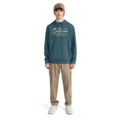 Long-Sleeved O'Neill Men's Cali Original Hoodie Steel