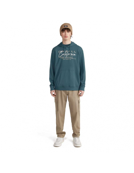Long-Sleeved O'Neill Men's Cali Original Hoodie Steel